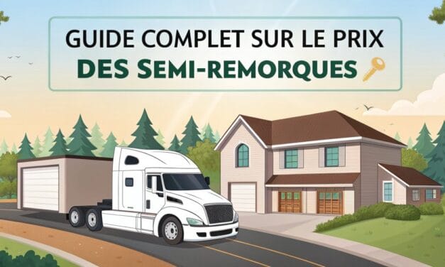 Guide complet sur le prix des semi-remorques