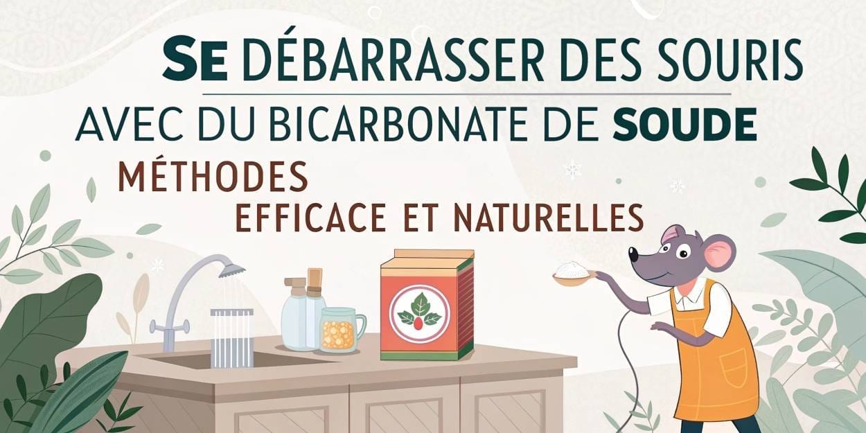 Se débarrasser des souris avec du bicarbonate de soude : méthodes efficaces et naturelles