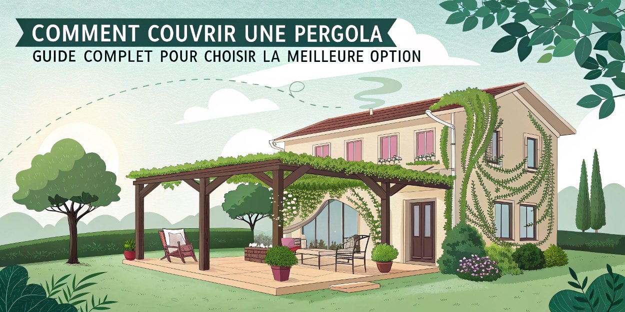 🌞 Comment couvrir une pergola : solutions à découvrir