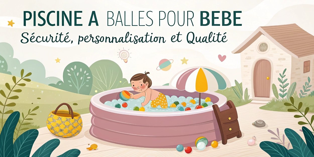 Piscine à balles pour bébé : sécurité, personnalisation et qualité