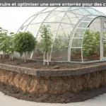 Comment construire et optimiser une serre enterrée pour des cultures durables