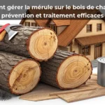 Comment gérer la mérule sur le bois de chauffage&nbsp;: prévention et traitement efficaces
