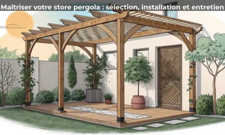 Maîtriser votre store pergola : sélection, installation et entretien