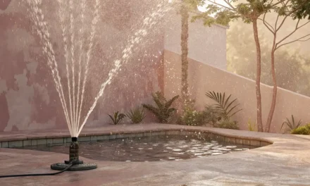 Fontaine piscine sur buse de refoulement&nbsp;: choisir et installer sans pénaliser la filtration