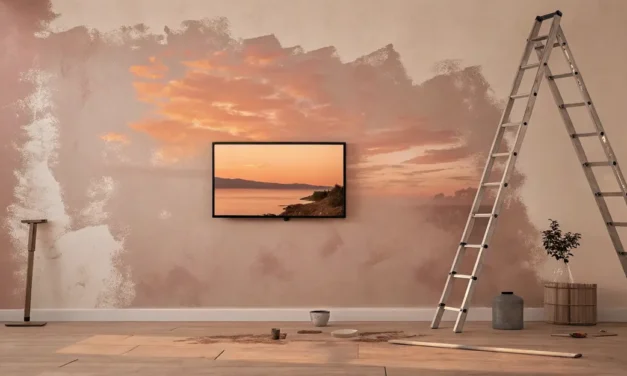 Hauteur TV murale&nbsp;: la règle simple pour un confort de vision optimal